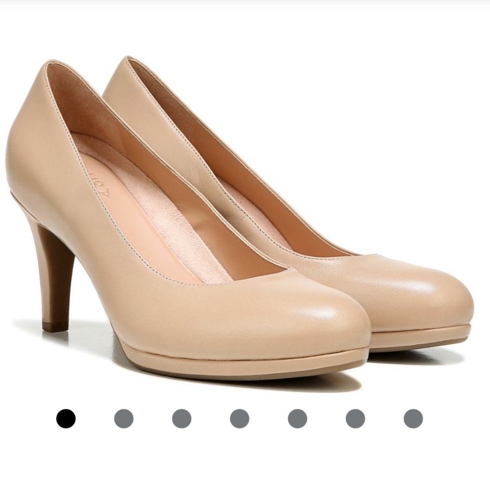Tan Naturalizer Michelle Pump Tender Taupe Leather
